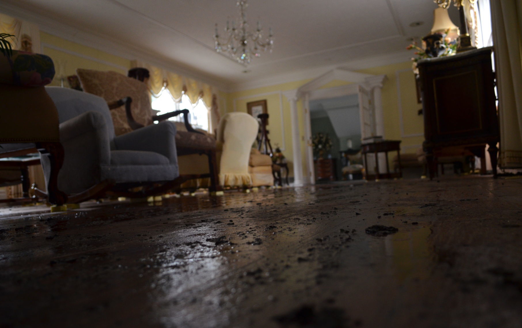 Pine Manor: Among the wreckage